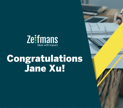 Congratulations Jane Xu!